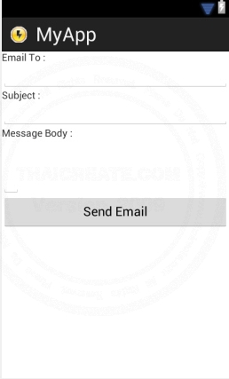 Android Send Email