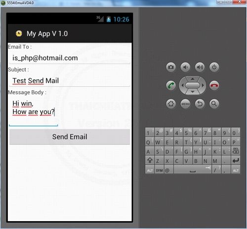 Android Send Email