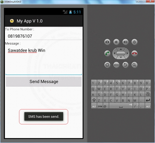 Android Send SMS Android Send SMS