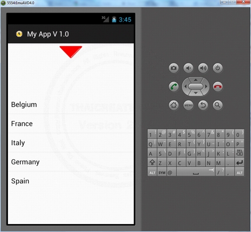 Android SlidingDrawer Menu Android SlidingDrawer Menu
