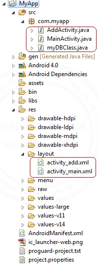 Android SQLite Add Insert