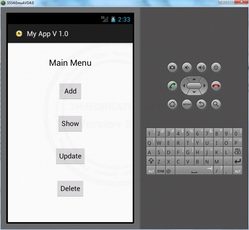 Android SQLite Add Insert Android SQLite Add Insert