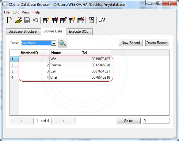 Android SQLite Add Insert