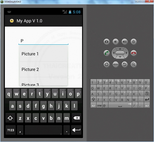 Android AutoCompleteTextView SQLite Android AutoCompleteTextView SQLite