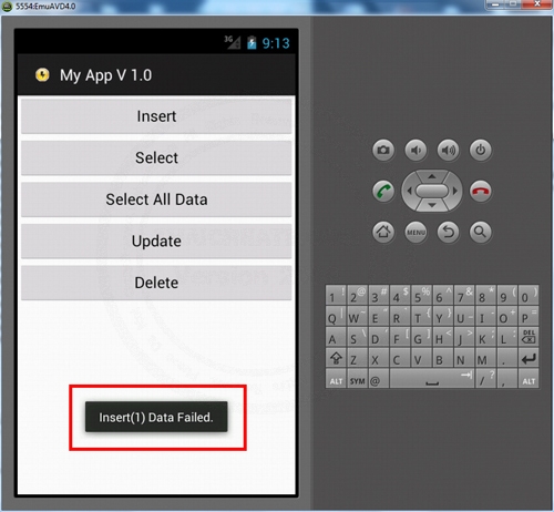 Android SQLite  Database Android SQLite  Database