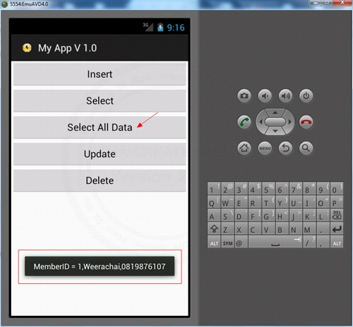 Android SQLite  Database Android SQLite  Database