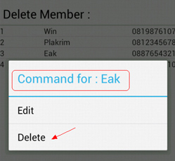 Android กับ ListView Database ของ SQLite Android กับ ListView Database ของ SQLite