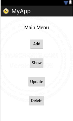 Android SQLite Edit Update