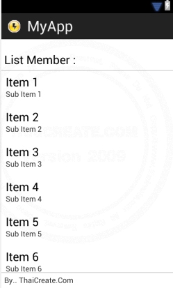 Android ListView and SQLite Database