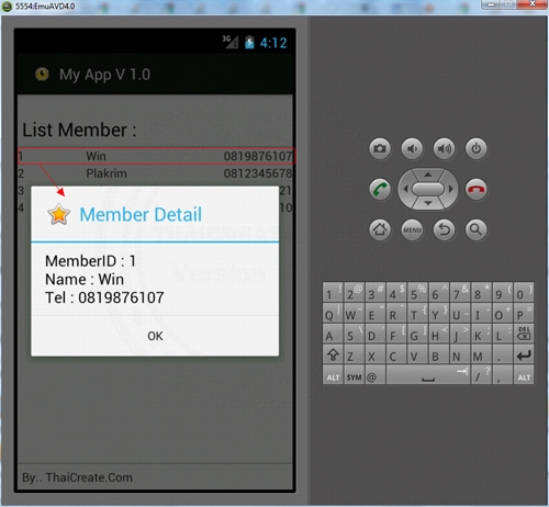 Android ListView and SQLite Database Android ListView and SQLite Database