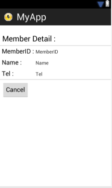 Android SQLite Show Data Android SQLite Show Data