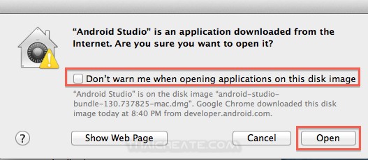 Android Studio IDE for Mac OS