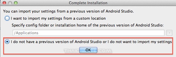 Android Studio IDE for Mac OS