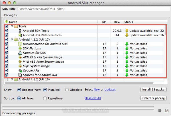 Android Studio IDE for Mac OS