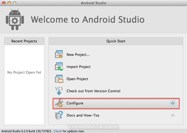 Android Studio IDE for Mac OS