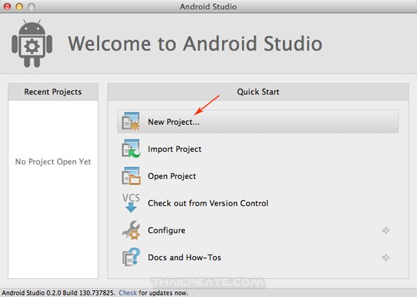 Android Studio IDE for Mac OS