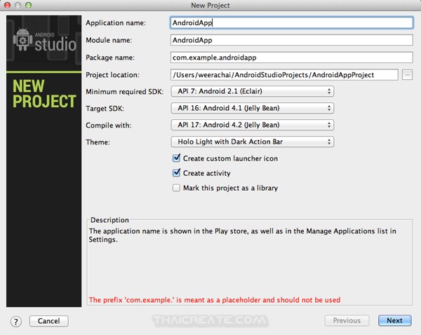 Android Studio IDE for Mac OS