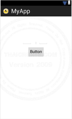 Time (EditText) - Android Widgets