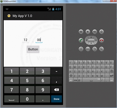 Time (EditText) - Android Widgets