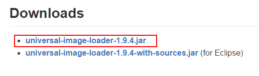 Android and Universal Image Loader Android and Universal Image Loader