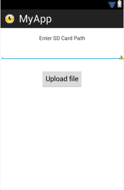 Android Upload file to Web Server (Website)