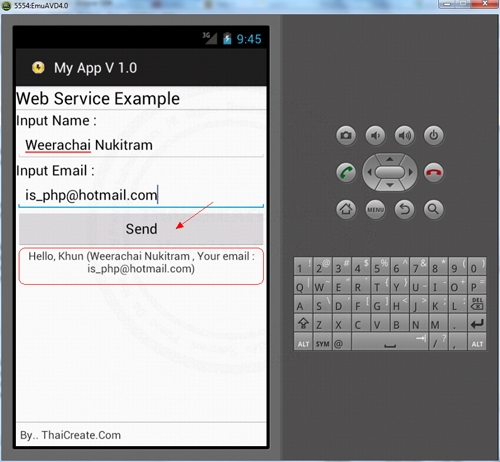 Android and Web Service Android and Web Service