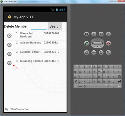 Android Delete data in Server via Web Service Android Delete data in Server via Web Service