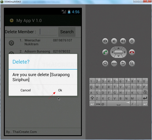 Android Delete data in Server via Web Service Android Delete data in Server via Web Service