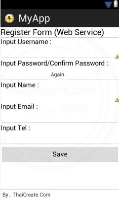 Android Insert Data to Server via Web Service Android Insert Data to Server via Web Service