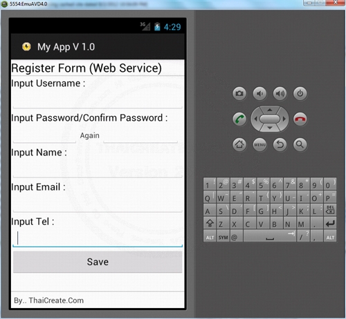 Android Insert Data to Server via Web Service Android Insert Data to Server via Web Service