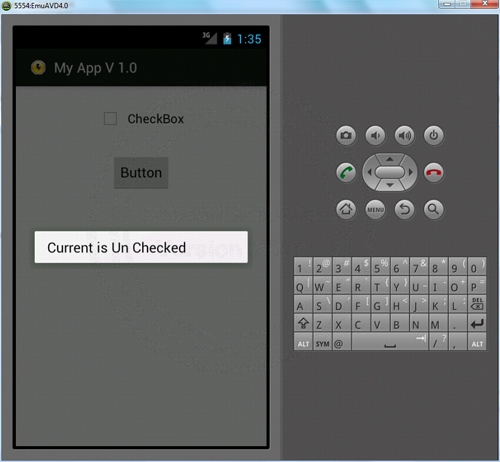Checkbox - Android Widgets