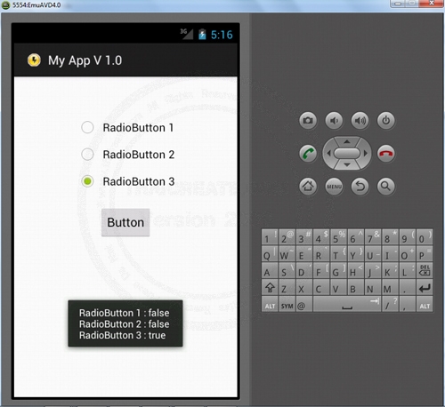 RadioGroup - Android Widgets RadioGroup - Android Widgets