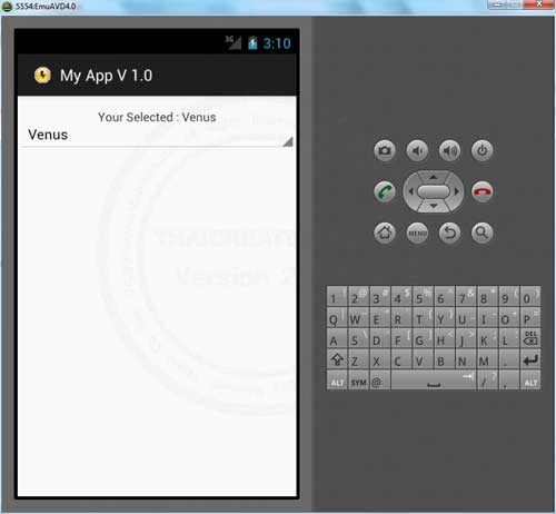 Spinner - Android Widgets Spinner - Android Widgets