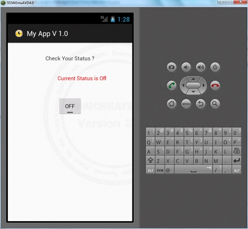 Toggle Button - Android Widgets