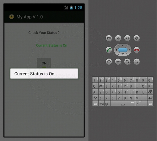 Toggle Button - Android Widgets