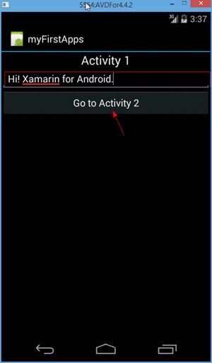 Xamarin Android C# Intent Activity Pass Variable