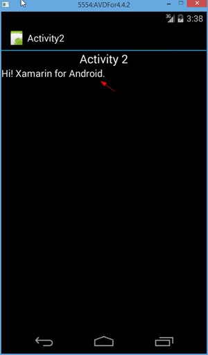 Xamarin Android C# Intent Activity Pass Variable