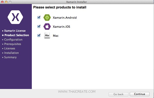 Android C# Xamarin Mac OS X