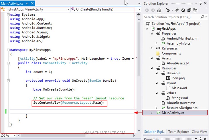 Xamarin Android Project  Xamarin Android Project