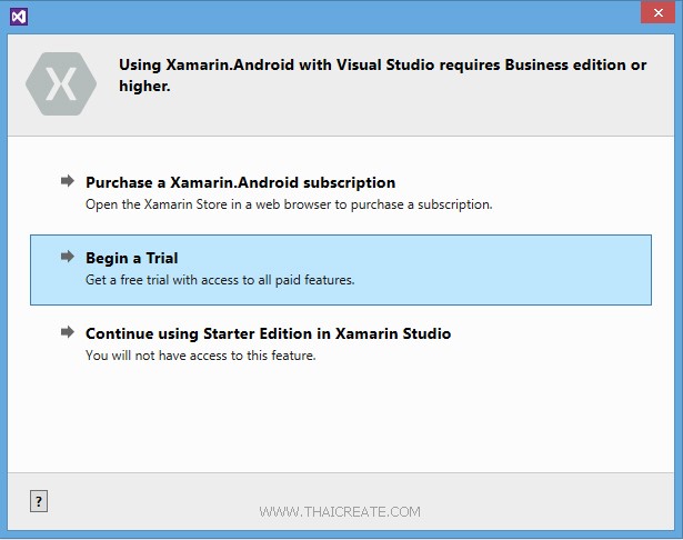 Android C# Xamarin Visual Studio