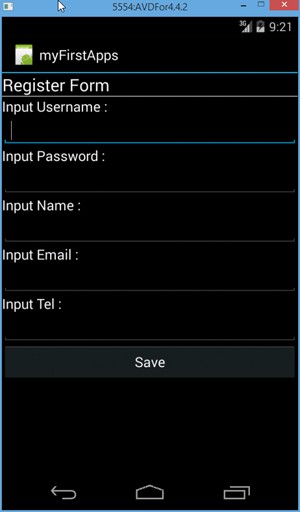 Register Form (Android C# (Xamarin) and Mobile Services) Register Form (Android C# (Xamarin) and Mobile Services)