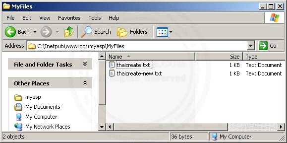 ASP FileSystemObject CopyFolder