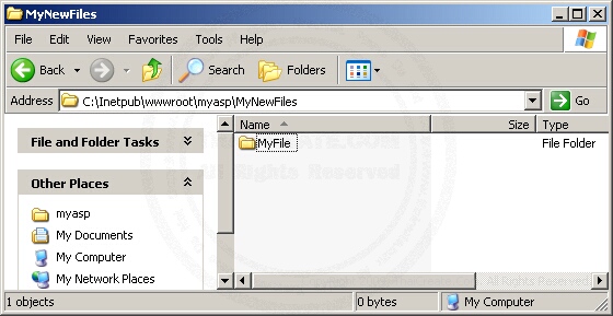 ASP FileSystemObject MoveFolder