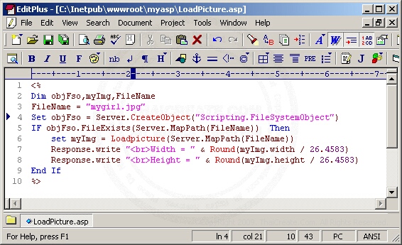 ASP/VbScript StrReverse