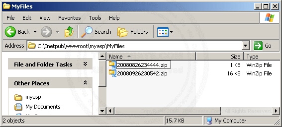 Upload.asp ASP aspSmartUpload - Multiple Input Upload