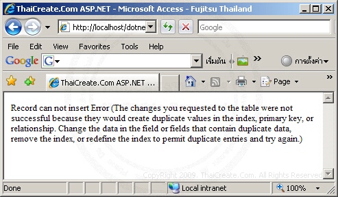 ASP.NET & Microsoft Access ASP.NET & Microsoft Access