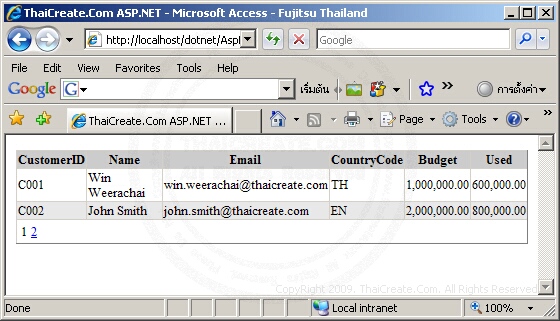 ASP.NET & Microsoft Access ASP.NET & Microsoft Access