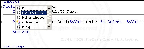 ASP.NET Create Class Library (.dll)