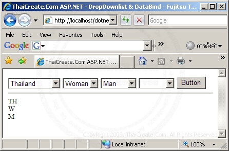ASP.NET DropDownList ASP.NET DropDownList