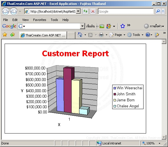 ASP.NET Excel